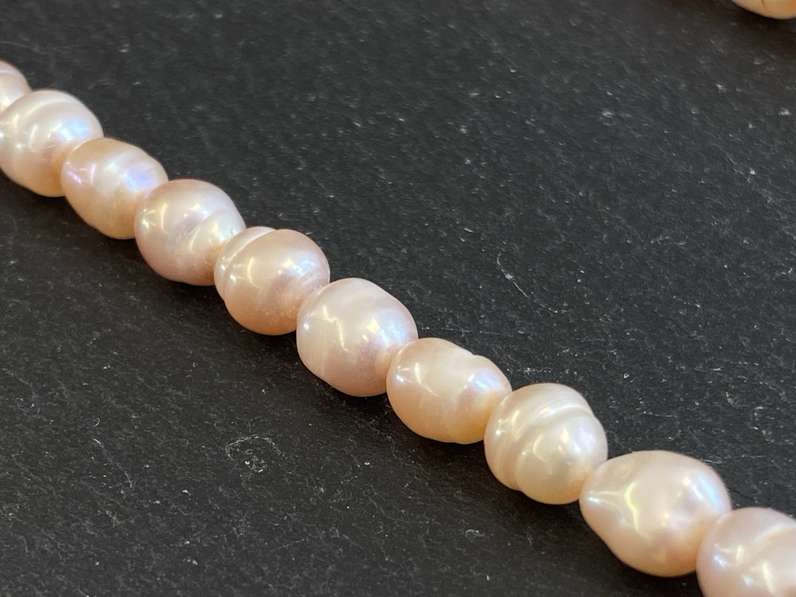 HALSKETTE PERLENKETTE KETTE PERLE PERLEN WOHL SÜDSEEPERLEN 0,5 - 0,7cm – Bild 14