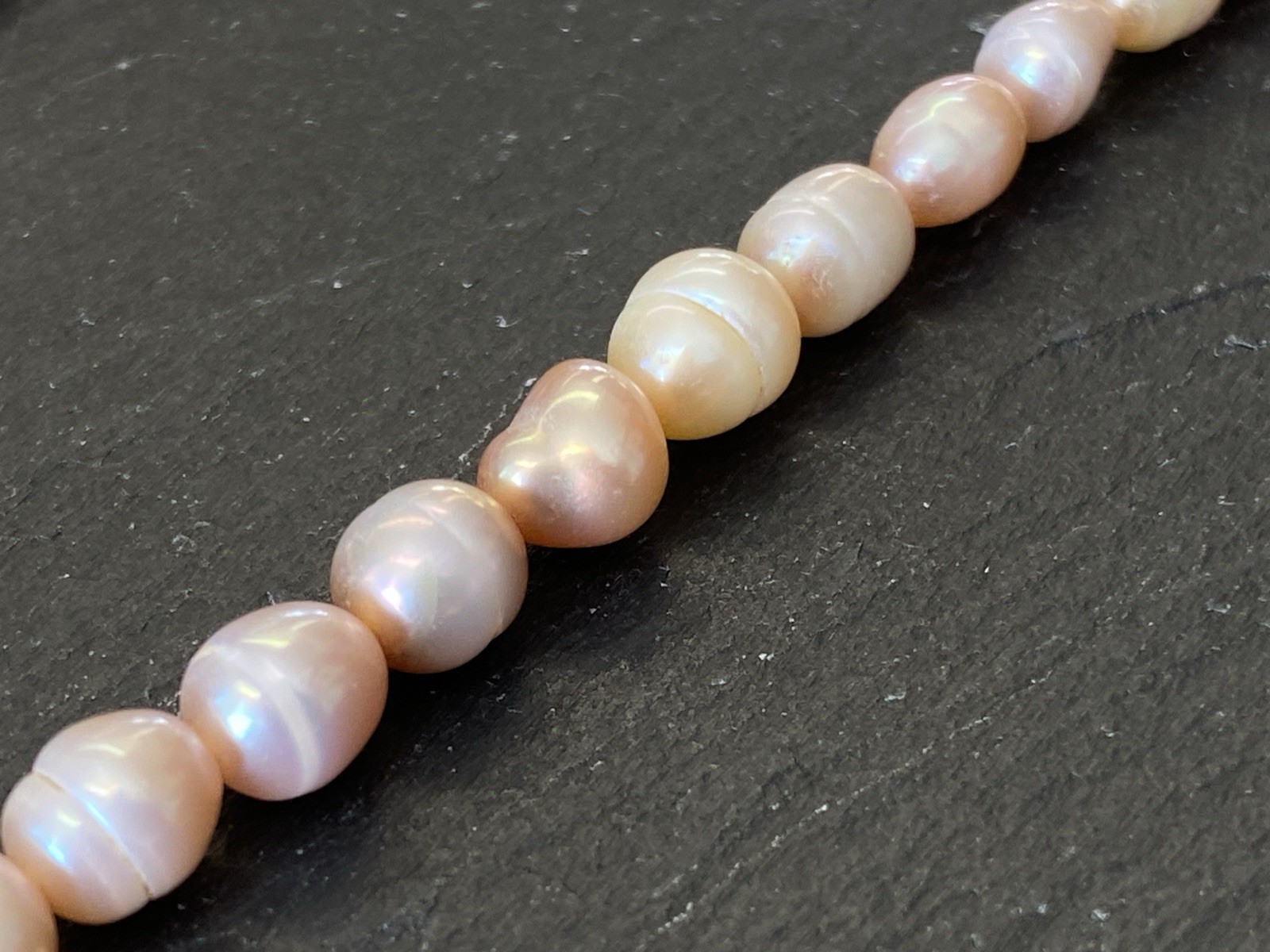 HALSKETTE PERLENKETTE KETTE PERLE PERLEN WOHL SÜDSEEPERLEN 0,5 - 0,7cm – Bild 4