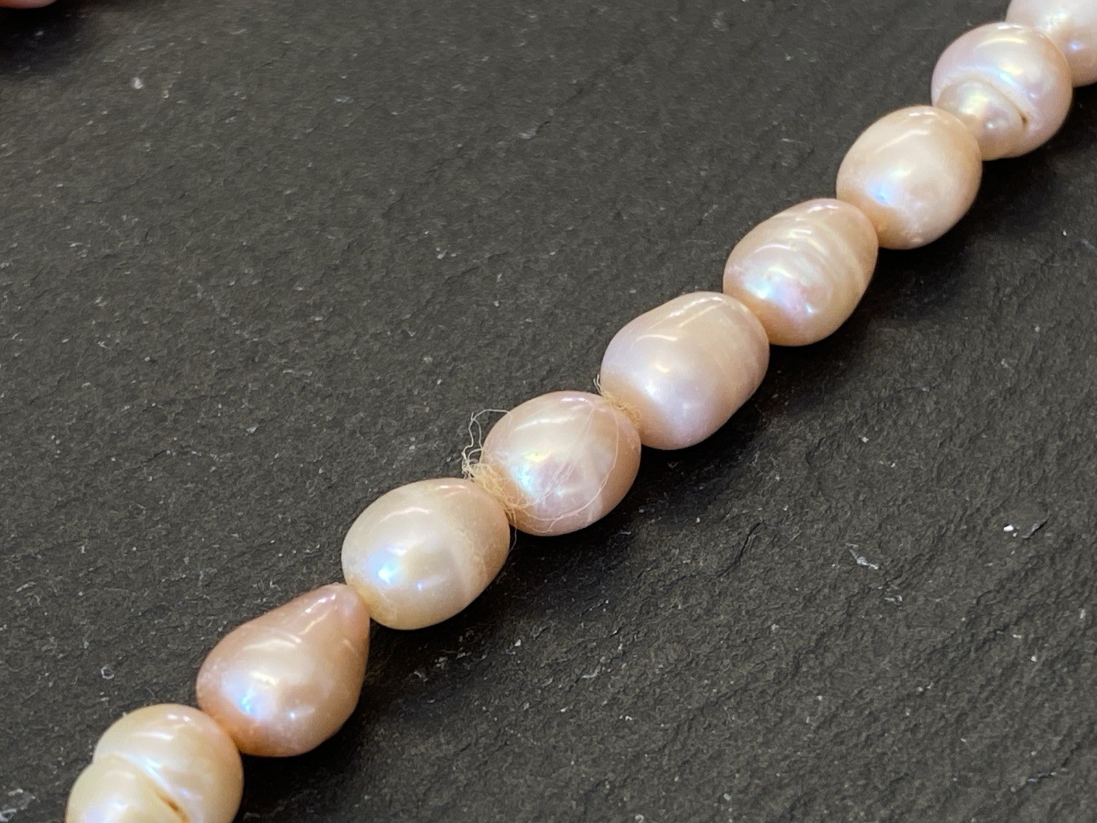 HALSKETTE PERLENKETTE KETTE PERLE PERLEN WOHL SÜDSEEPERLEN 0,5 - 0,7cm – Bild 5