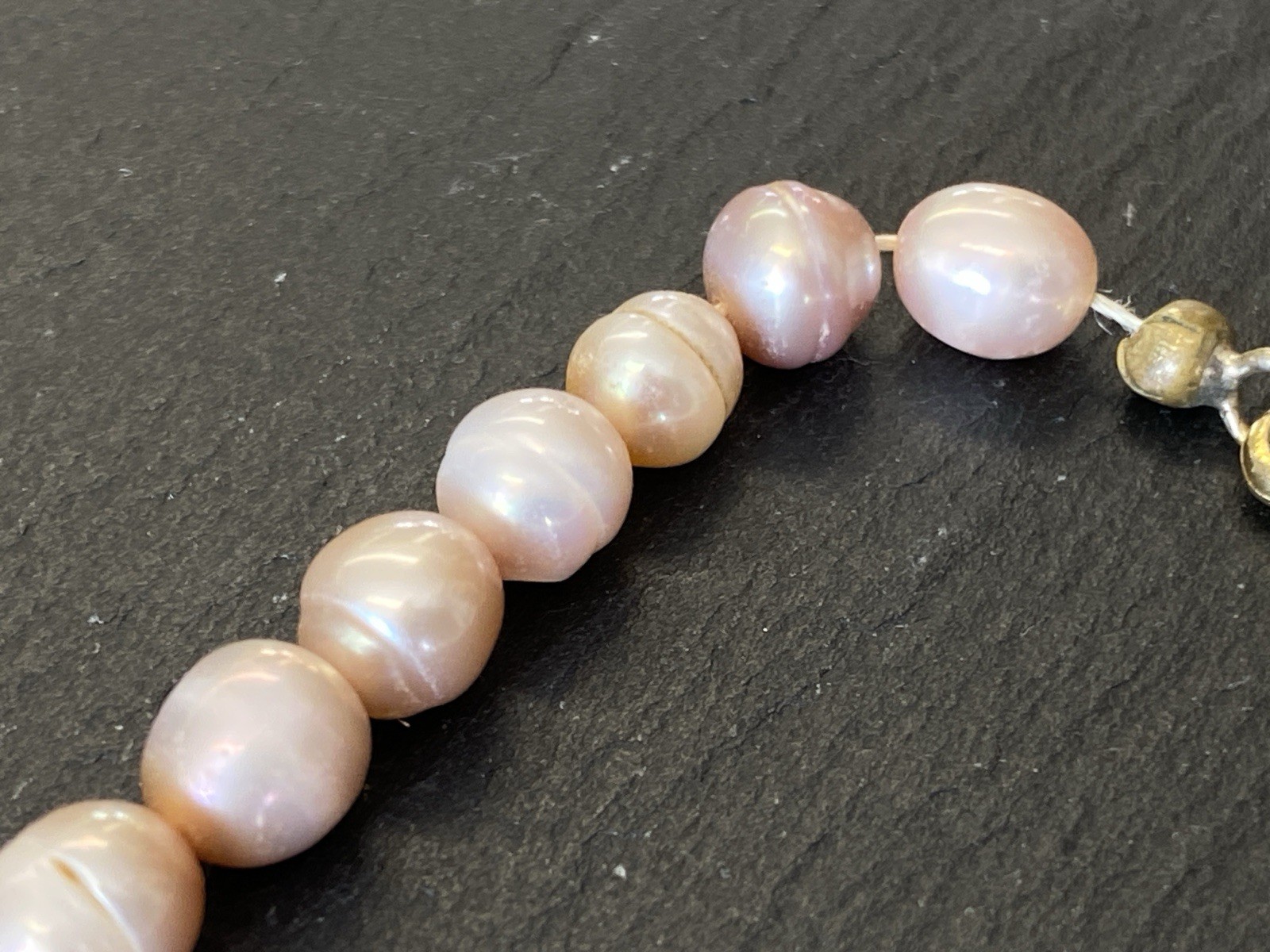 HALSKETTE PERLENKETTE KETTE PERLE PERLEN WOHL SÜDSEEPERLEN 0,5 - 0,7cm – Bild 6