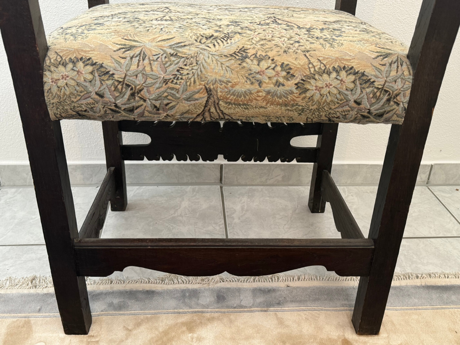 ANTIKER GRÜNDERZEIT NEO RENAISSANCE SESSEL EICHE MASSIV HANDGESCHNITZT 19 TES JH – Bild 18