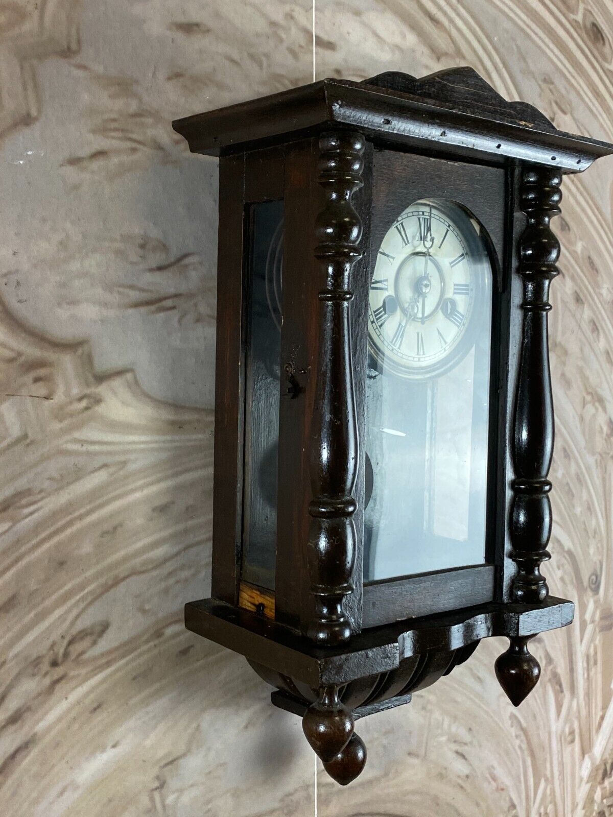 wanduhren auf alt gemacht