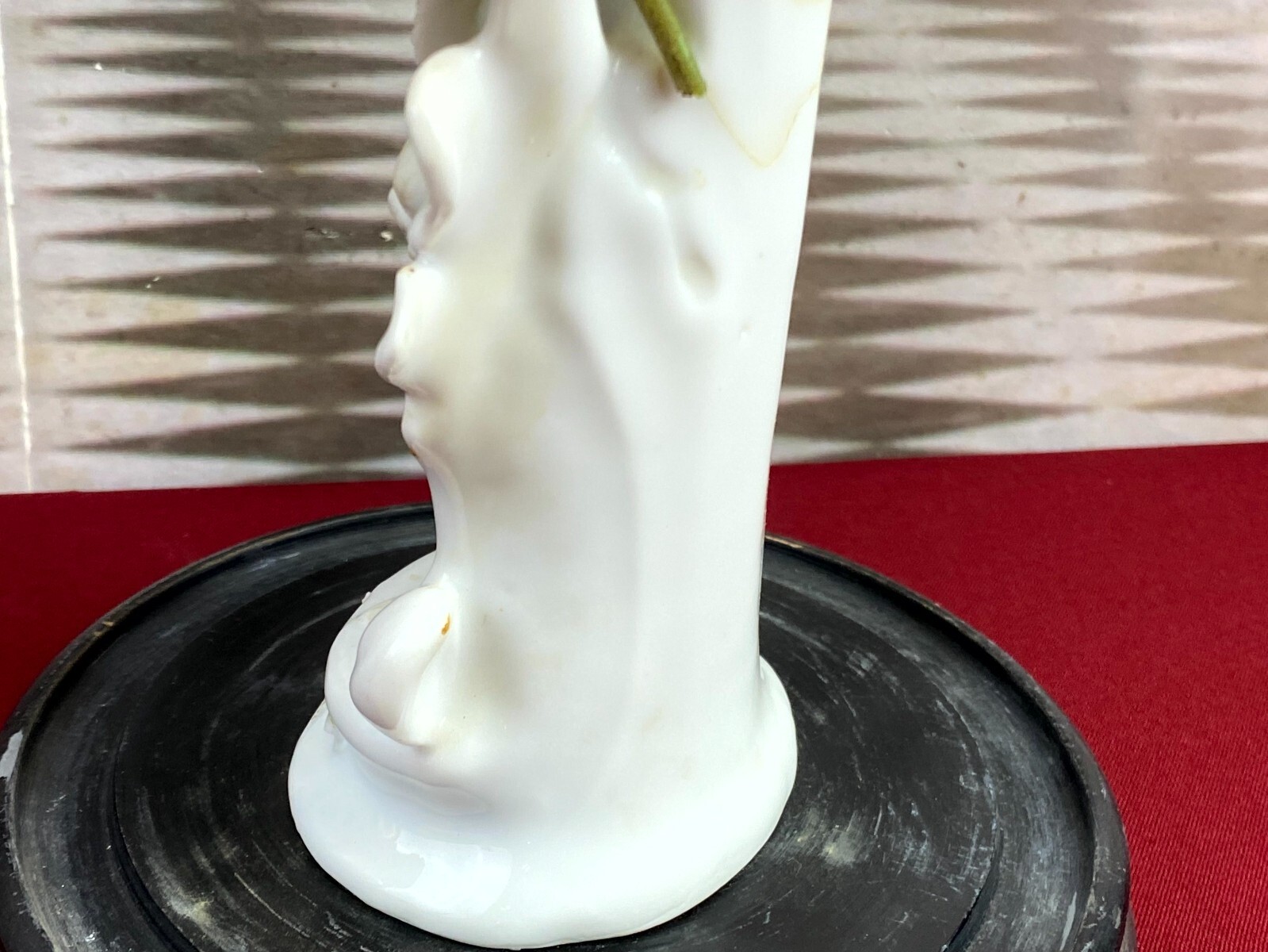 GLOBE DE MARIEE HOCHZEIT ANDENKEN FRANKREICH NAPOLEON III PORZELLAN FIGUR 34cm – Bild 17