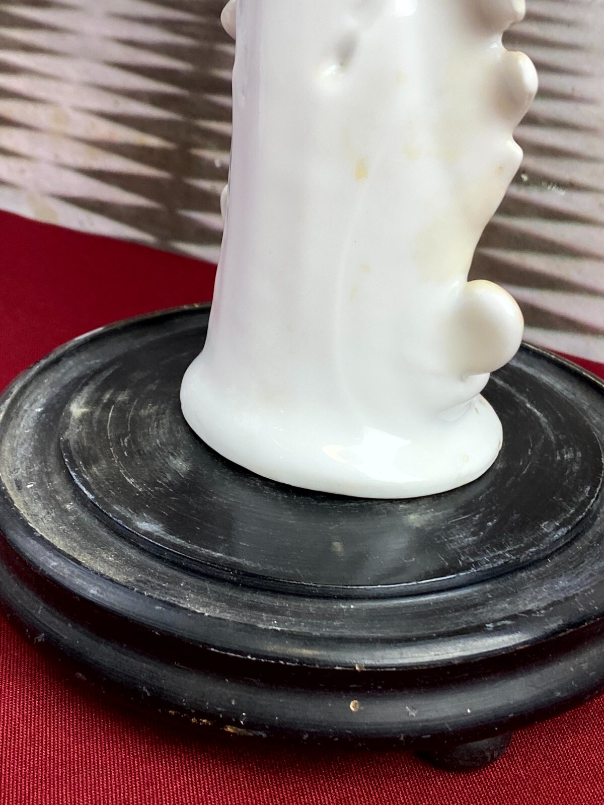 GLOBE DE MARIEE HOCHZEIT ANDENKEN FRANKREICH NAPOLEON III PORZELLAN FIGUR 34cm – Bild 21