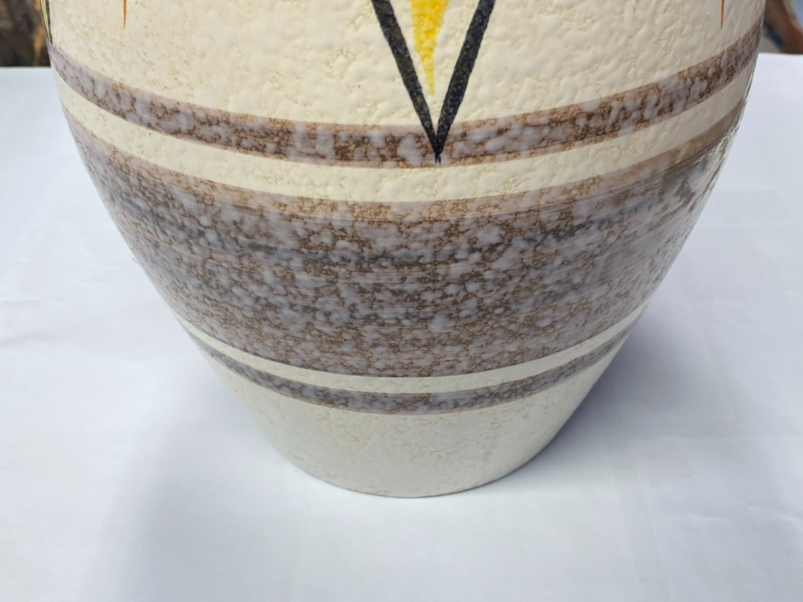 VINTAGE KERAMIK VASE 50cm BAY WEST GERMANY – Bild 13