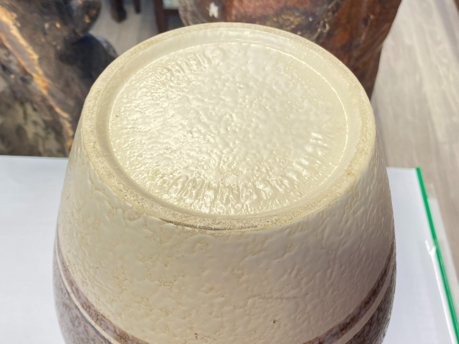 VINTAGE KERAMIK VASE 50cm BAY WEST GERMANY – Bild 20