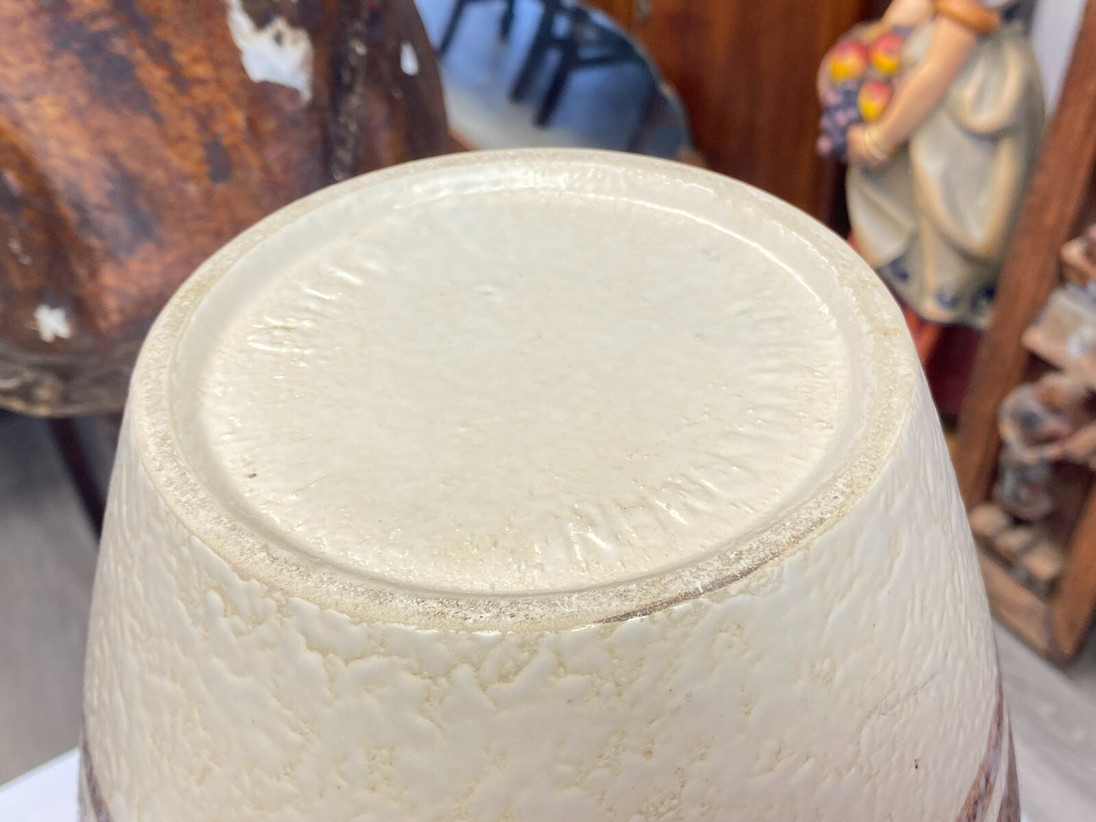 VINTAGE KERAMIK VASE 50cm BAY WEST GERMANY – Bild 22