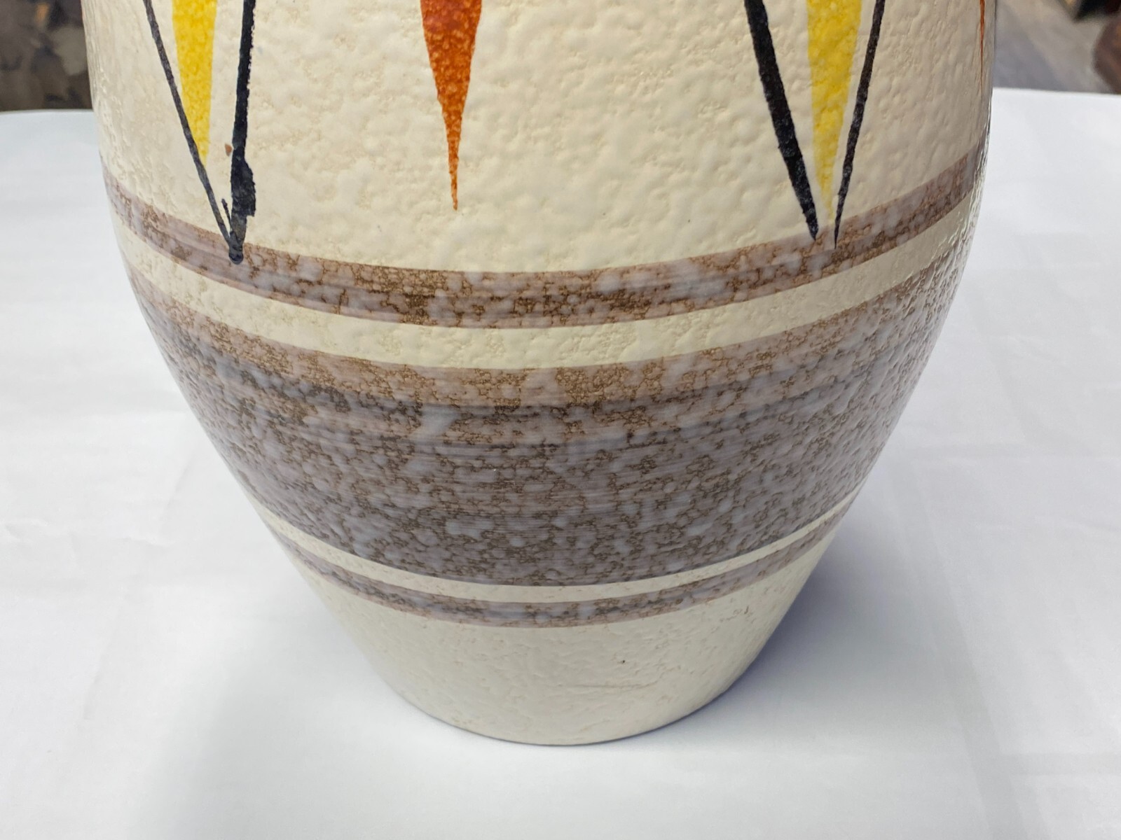 VINTAGE KERAMIK VASE 50cm BAY WEST GERMANY – Bild 10