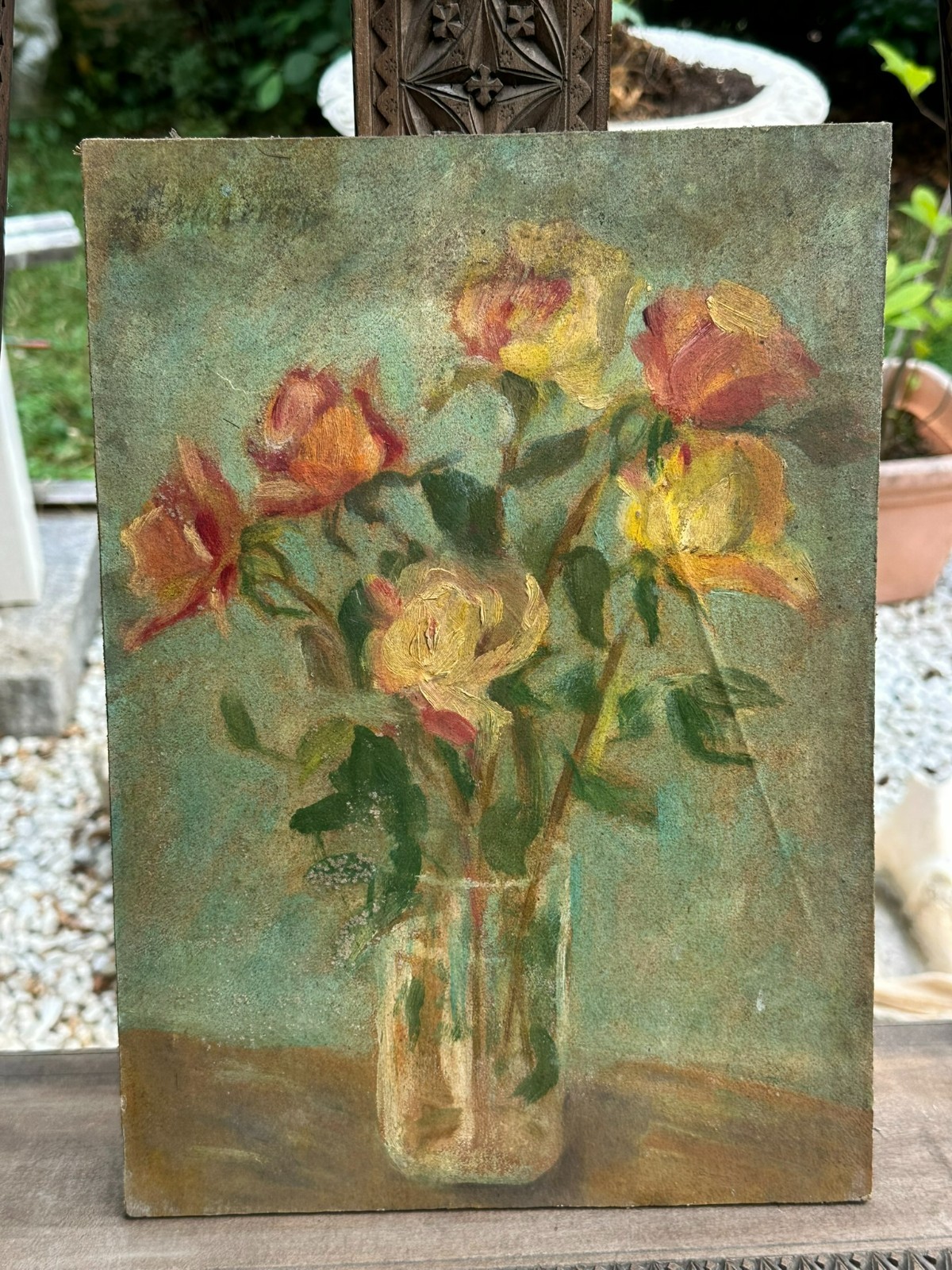 ÖLGEMÄLDE BLUMEN STILLLEBEN – Bild 3