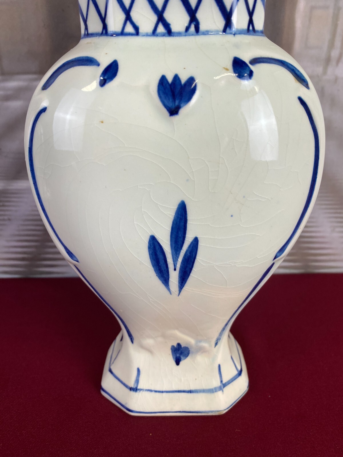 2x GROSSE KERAMIK VASE MÜHLE 32cm OHNE CHIPS HOLLAND DECKELVASE PAAR VASEN – Bild 7