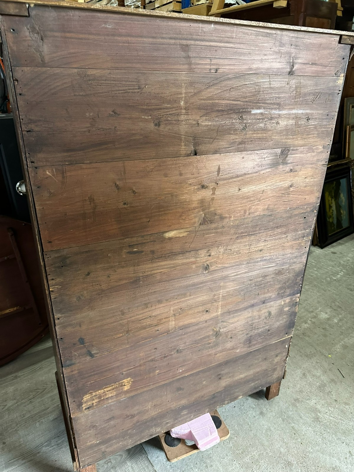 ANTIKE KOMMODE CHIFFONIERE EMPIRE STIL UM 1860 AUS EICHE – Bild 13