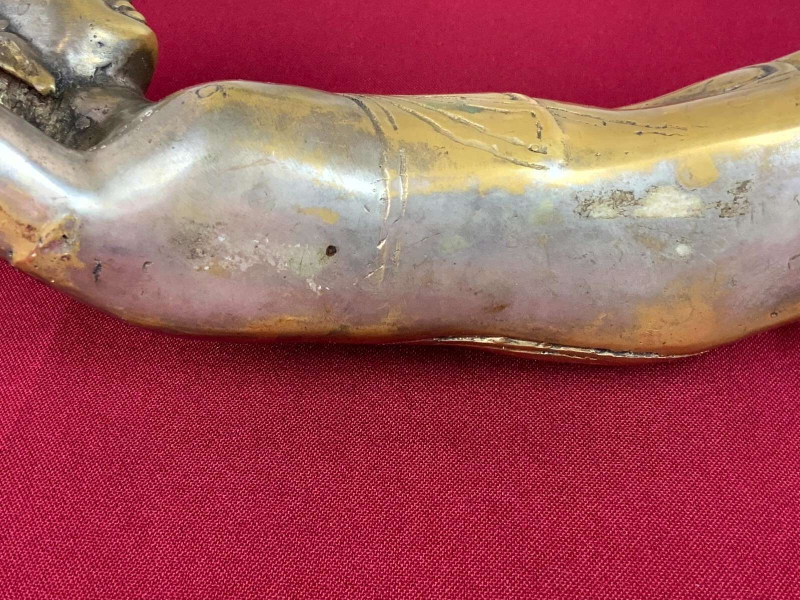 ANTIKE FIGUR LIEGENDE BODHISATTVA GUANYIN PARINIRVANA THAILAND 19 TES JHDT – Bild 16