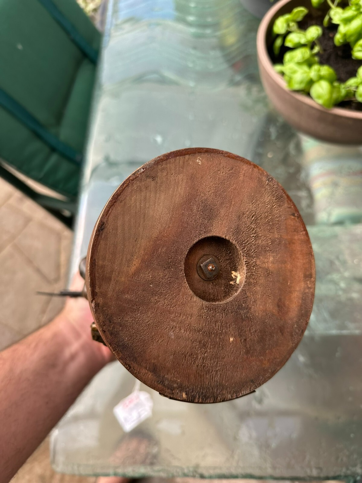 ANTIKE SKULPTUR AUS REGÜL GUSS UM 1900 SOLDAT MIT GEWEHR – Bild 8