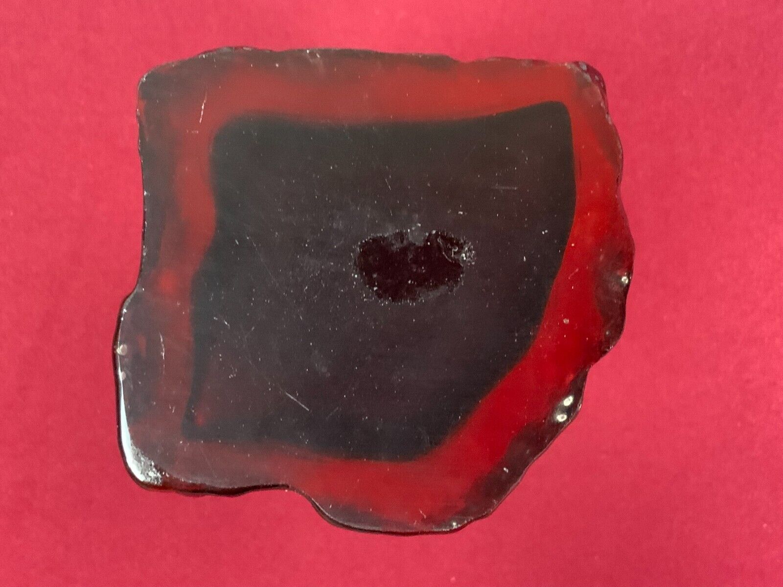 SEHR SCHÖNE VASE AUS GLAS HANDARBEIT KÜNSTLERGLAS 1kg 20,5cm HOCH – Bild 8