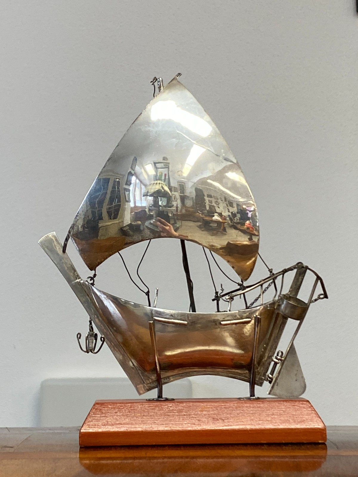 MODELL SEGELBOOT BOOT STERLING SILBER 925 138g