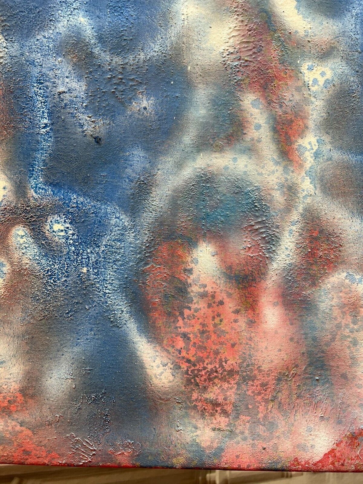 ACRYLGEMÄLDE MODERN GROSSES GEMÄLDE VON WALDEMAR KUFNER (1940-2016) 90x110cm – Bild 6