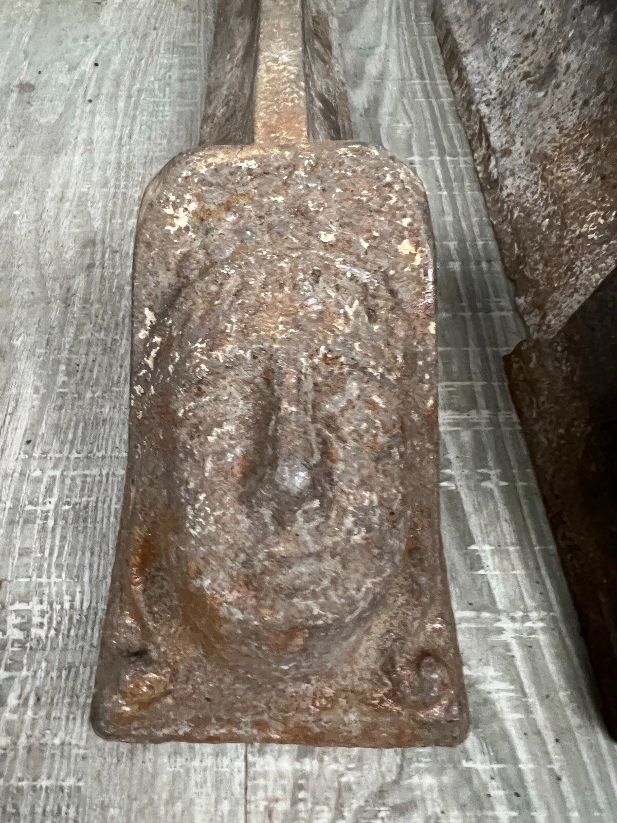 ANTIKE KAMINBÖCKE AUS EISEN 19 TES JHDT EMPIRE STIL – Bild 4