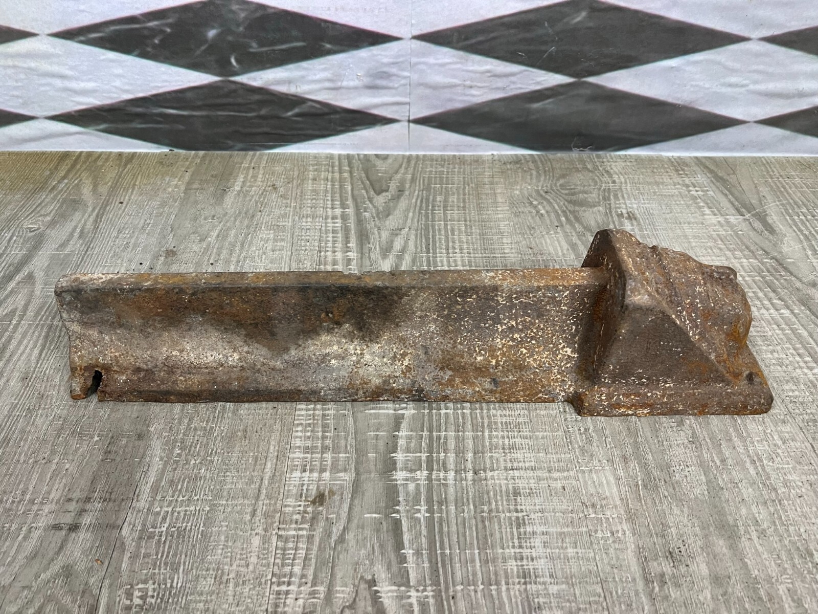 ANTIKE KAMINBÖCKE AUS EISEN 19 TES JHDT EMPIRE STIL – Bild 9