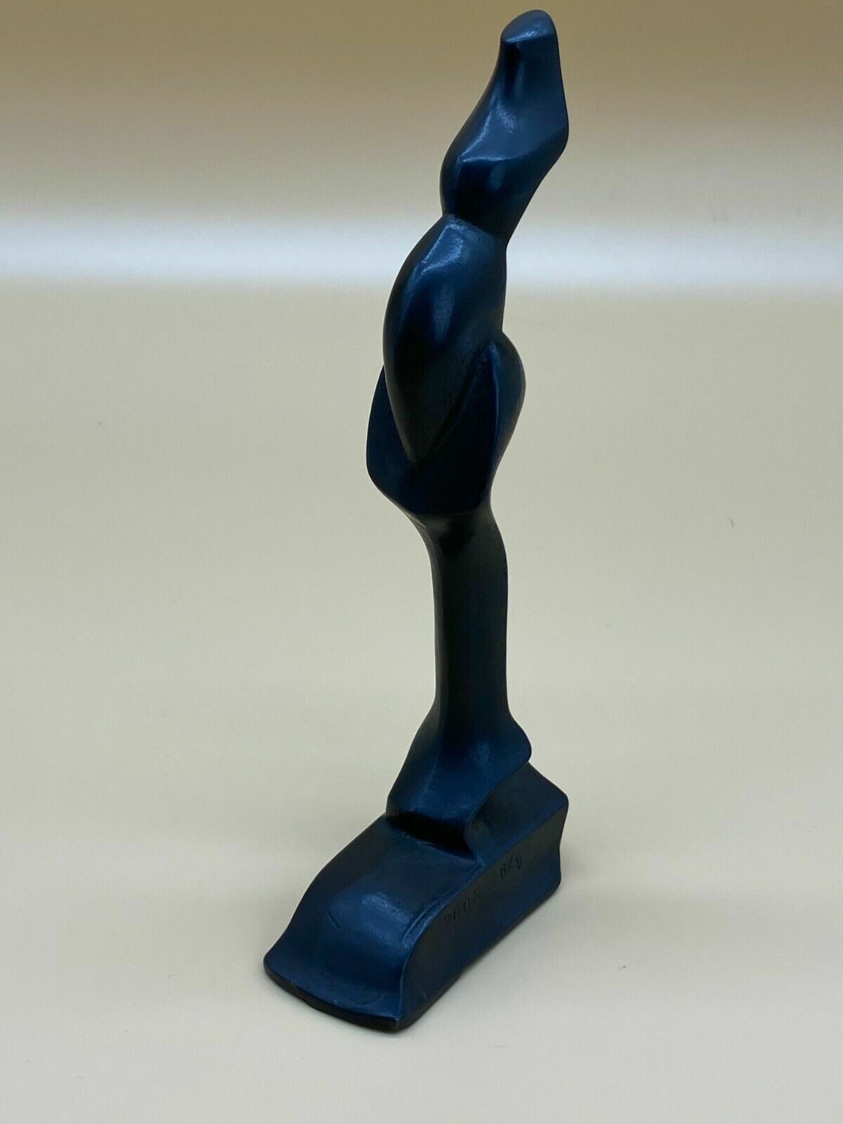 ABSTRAKTE BRONZE SKULPTUR FIGUR VON 2005 LIMITIERT 6/9 VON GEORG LOEWIT (1959)