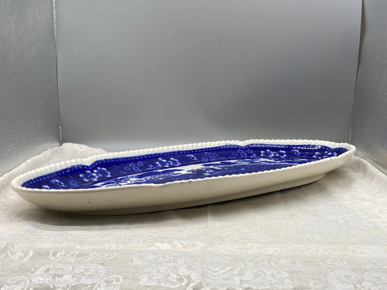COPELAND ENGLAND SPODE´S TOWER GROSSE KERAMIK SCHALE PLATTE TABLETT 58x27cm – Bild 3
