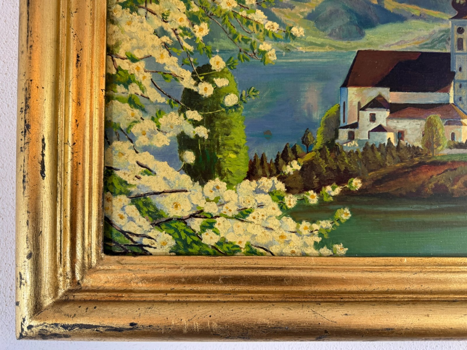 ÖLGEMÄLDE GERAHMT LANDSCHAFT ZELL AM SEE SIGNIERT BRÜCKL – Bild 11