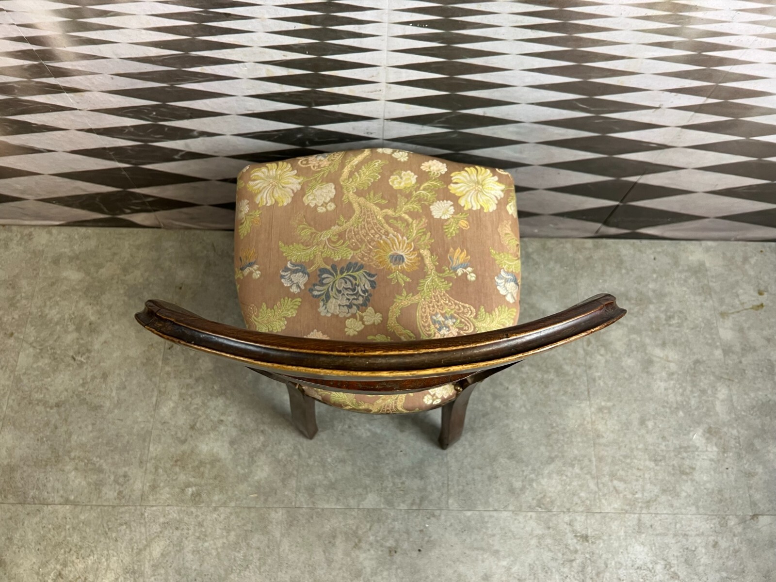 ANTIKER STUHL LOUIS PHILIPPE UM 1870 MAHAGONI MASSIV – Bild 17