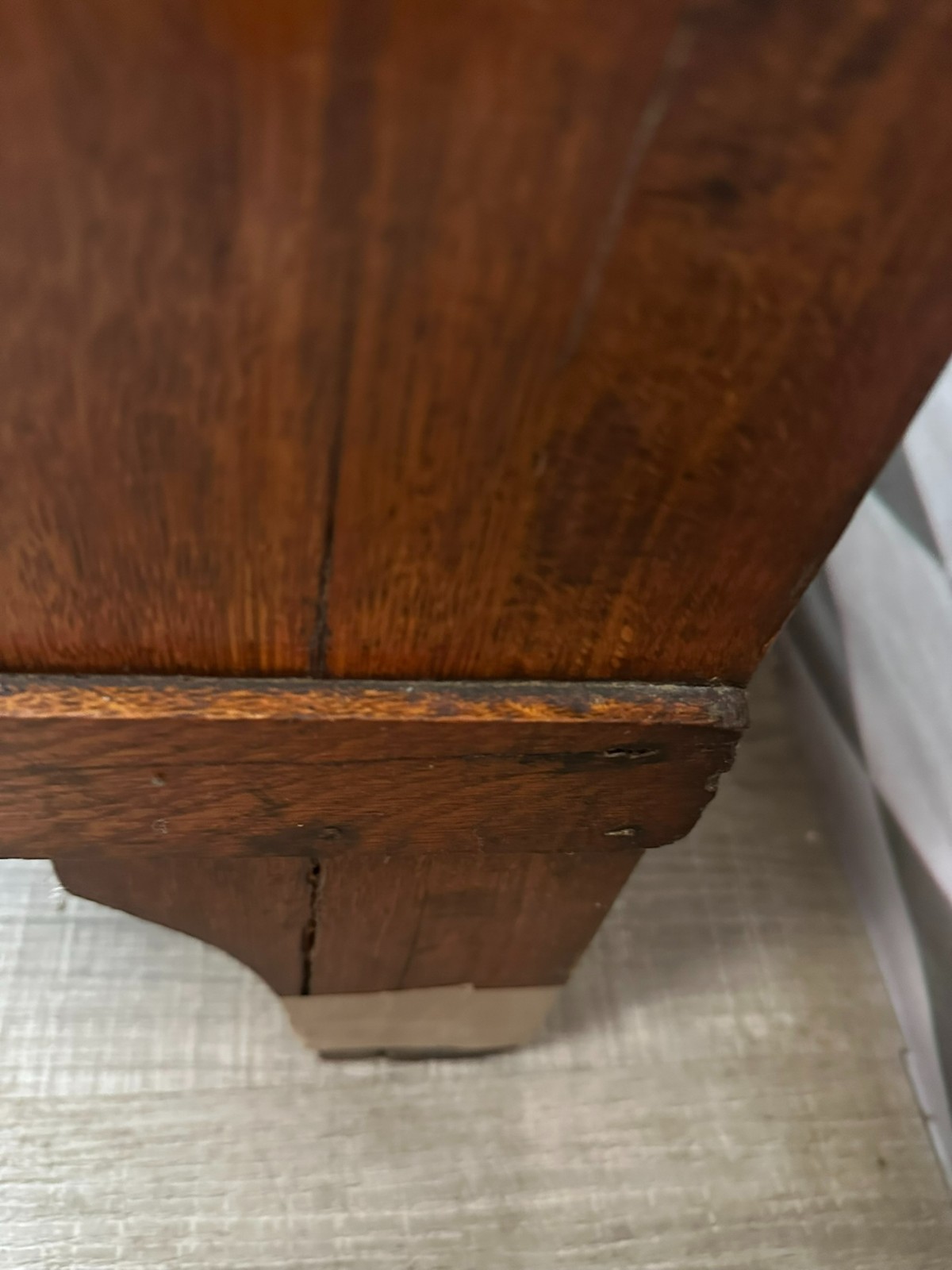 ANTIKER LOUIS SEIZE ZYLINDERSCHREIBTISCH SEKRETÄR AUS EICHE UM 1780 ROLLSEKRETÄR – Bild 15