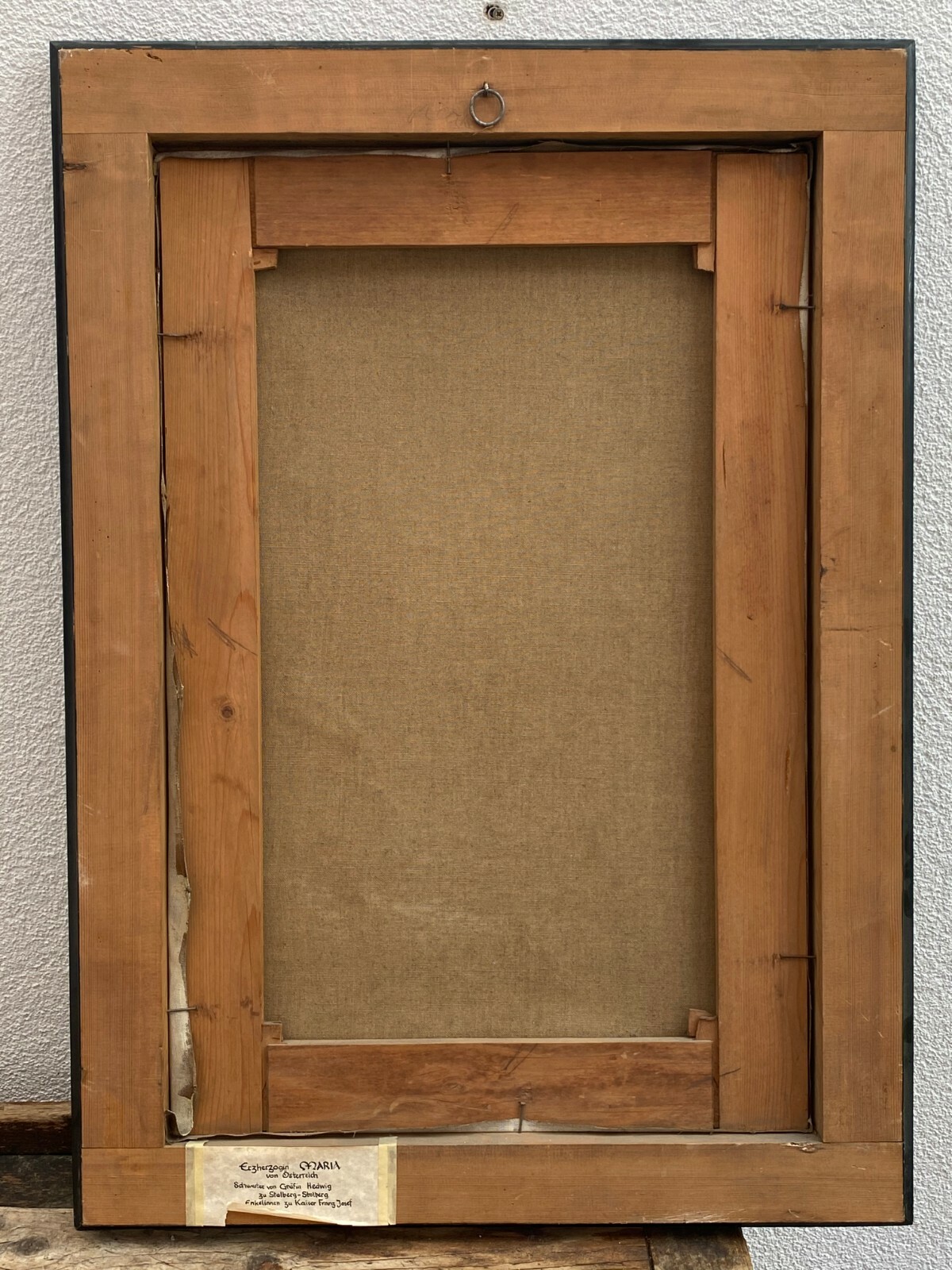 ÖLGEMÄLDE FRAU PORTRAIT EINER DAME Franz NEUHUBER (1909-1999) GEMÄLDE GERAHMT – Bild 11