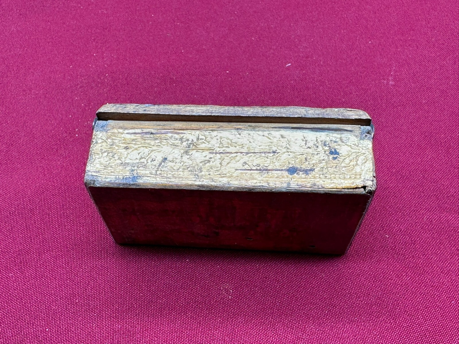 ANTIKE SCHNUPFTABAKDOSE DOSE BIRKENRINDE GEPRÄGT – Bild 6