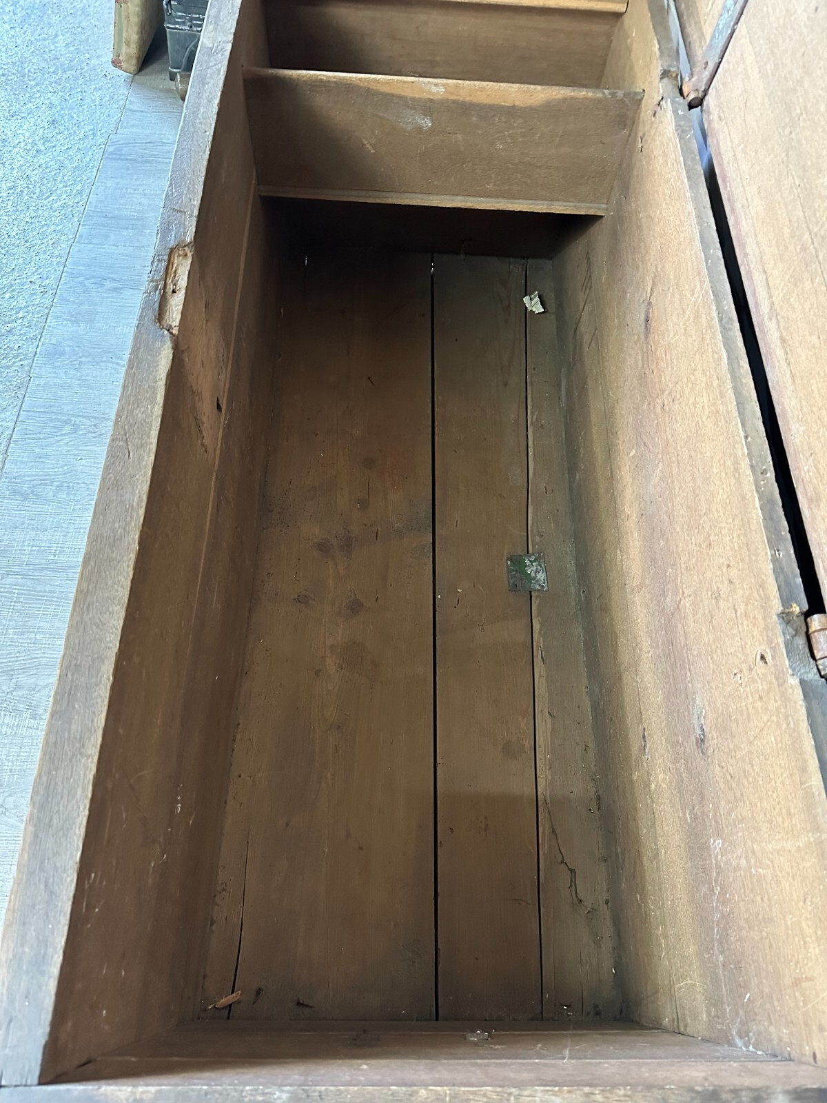 ANTIKE TRUHE BAROCKTRUHE HOLZ MASSIV 19 TES JHDT – Bild 13