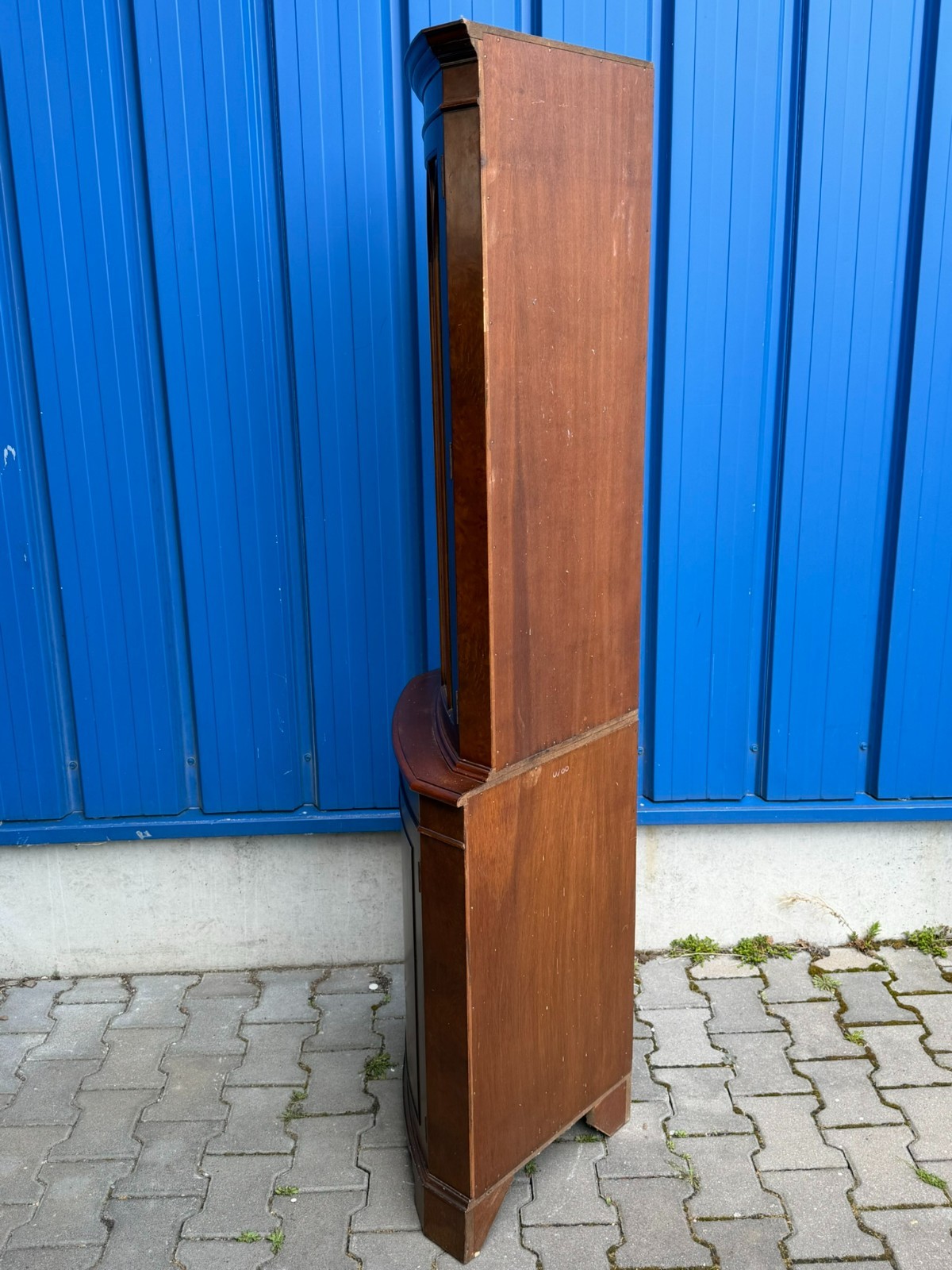 VINTAGE SHERADON STIL SCHRANK AUFSATZVITRINE VITRINE STILMÖBEL – Bild 6