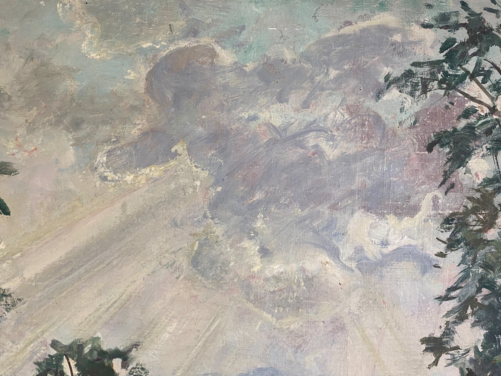ÖLGEMÄLDE SEE LANDSCHAFT GEMÄLDE SIGNIERT HANS STADLBERGER – Bild 6