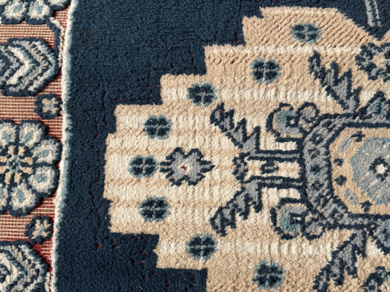 ALTER ORIENTTEPPICH BRÜCKE TEPPICH AUS WOLLE 175x115cm – Bild 12