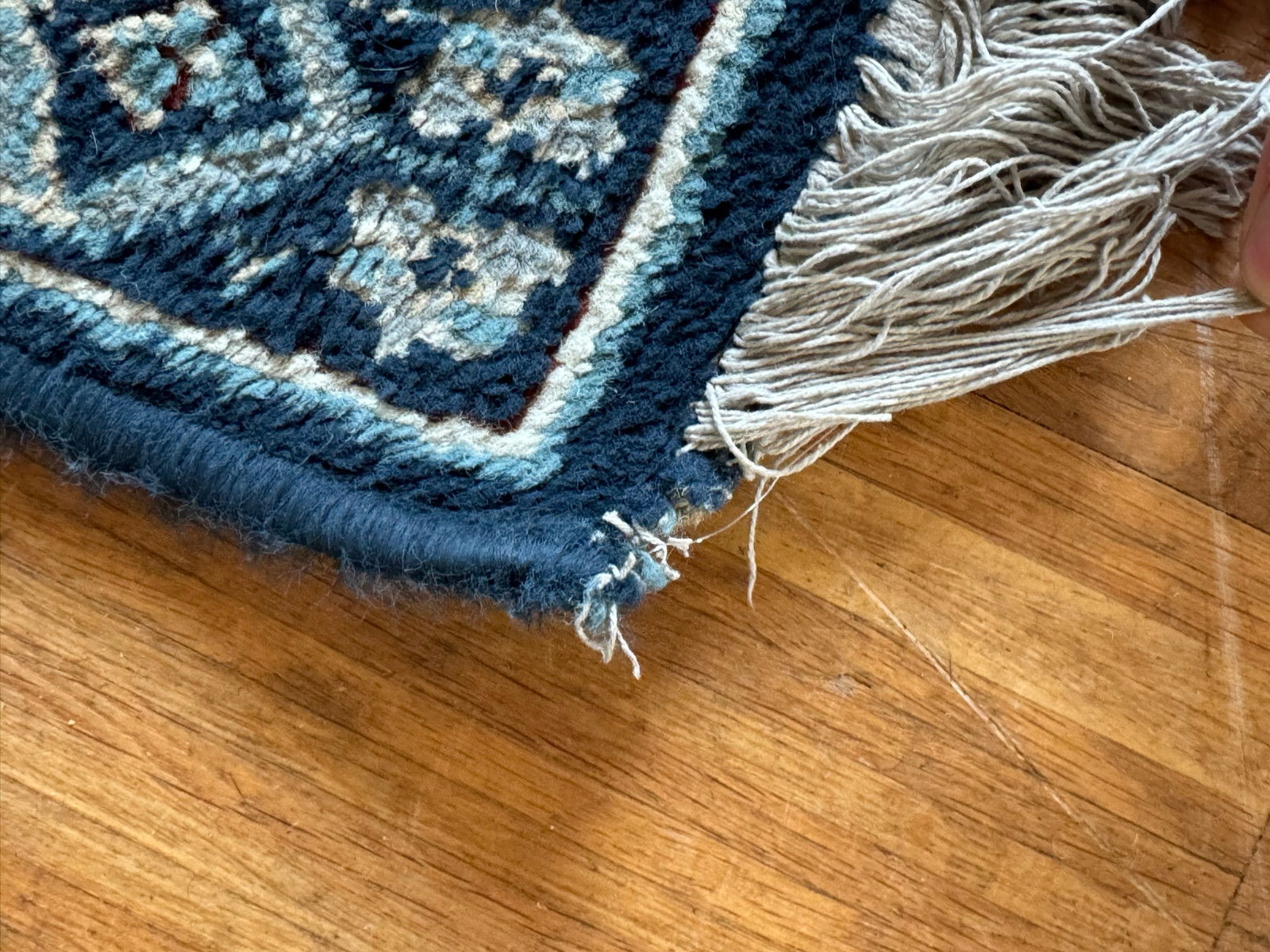 ALTER ORIENTTEPPICH BRÜCKE TEPPICH AUS WOLLE 175x115cm – Bild 23