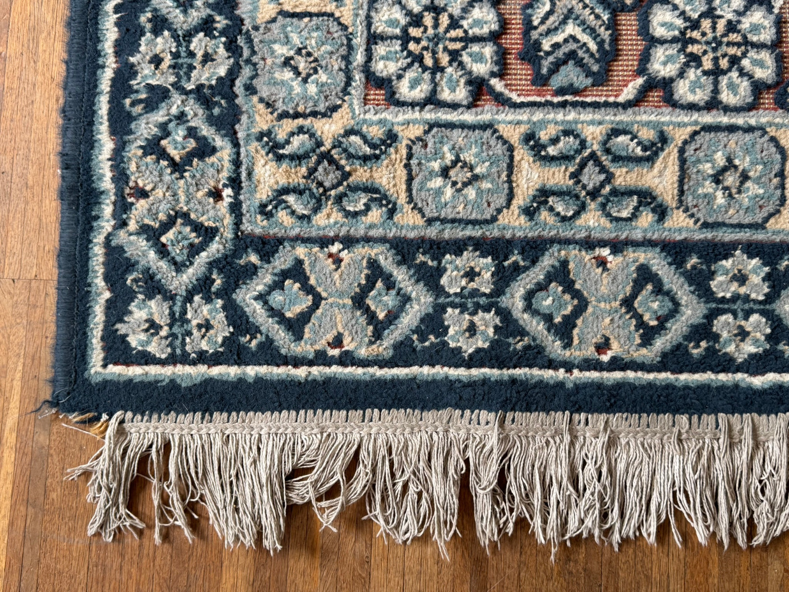 ALTER ORIENTTEPPICH BRÜCKE TEPPICH AUS WOLLE 175x115cm – Bild 4