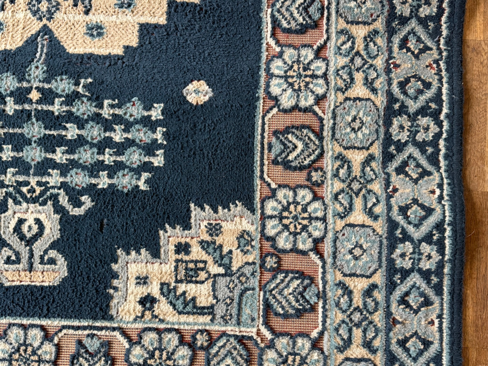 ALTER ORIENTTEPPICH BRÜCKE TEPPICH AUS WOLLE 175x115cm – Bild 7