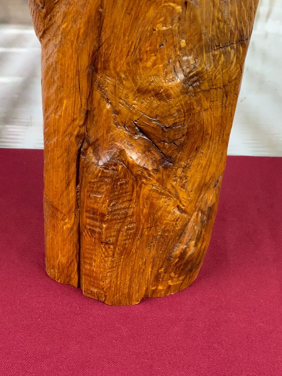 HEILIGENFIGUR SKULPTUR AUS HOLZ HEILIGE MARIA MIT DEM JESUS KIND AUS 1975 – Bild 15