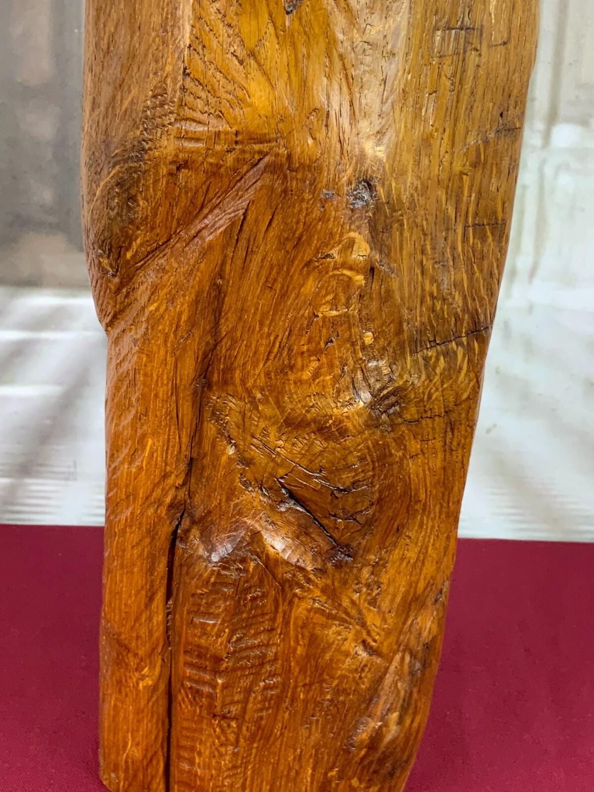 HEILIGENFIGUR SKULPTUR AUS HOLZ HEILIGE MARIA MIT DEM JESUS KIND AUS 1975 – Bild 16