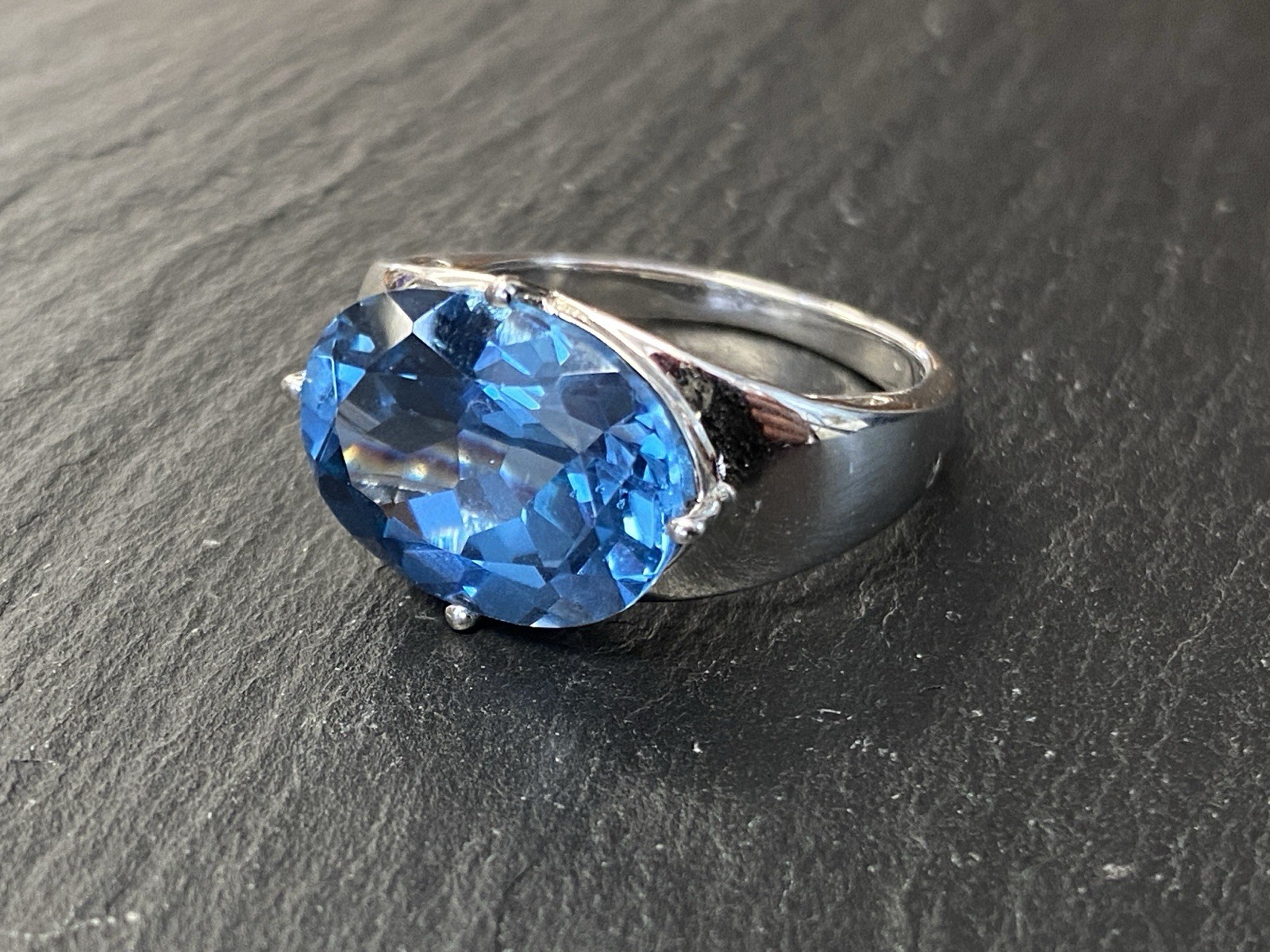 RING SPINELL SILBER 925 STERLING SILBER FILIGRANES DEKOR GRÖSSE 60