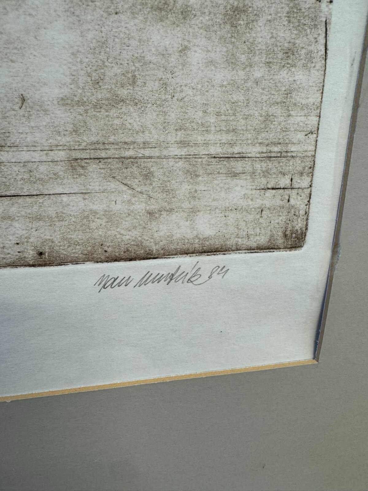 Jan MENTLÍK (1929) SIGNIERTE LITHOGRAFIE EIN VERLIEBTER PIEROT 8/50 – Bild 13