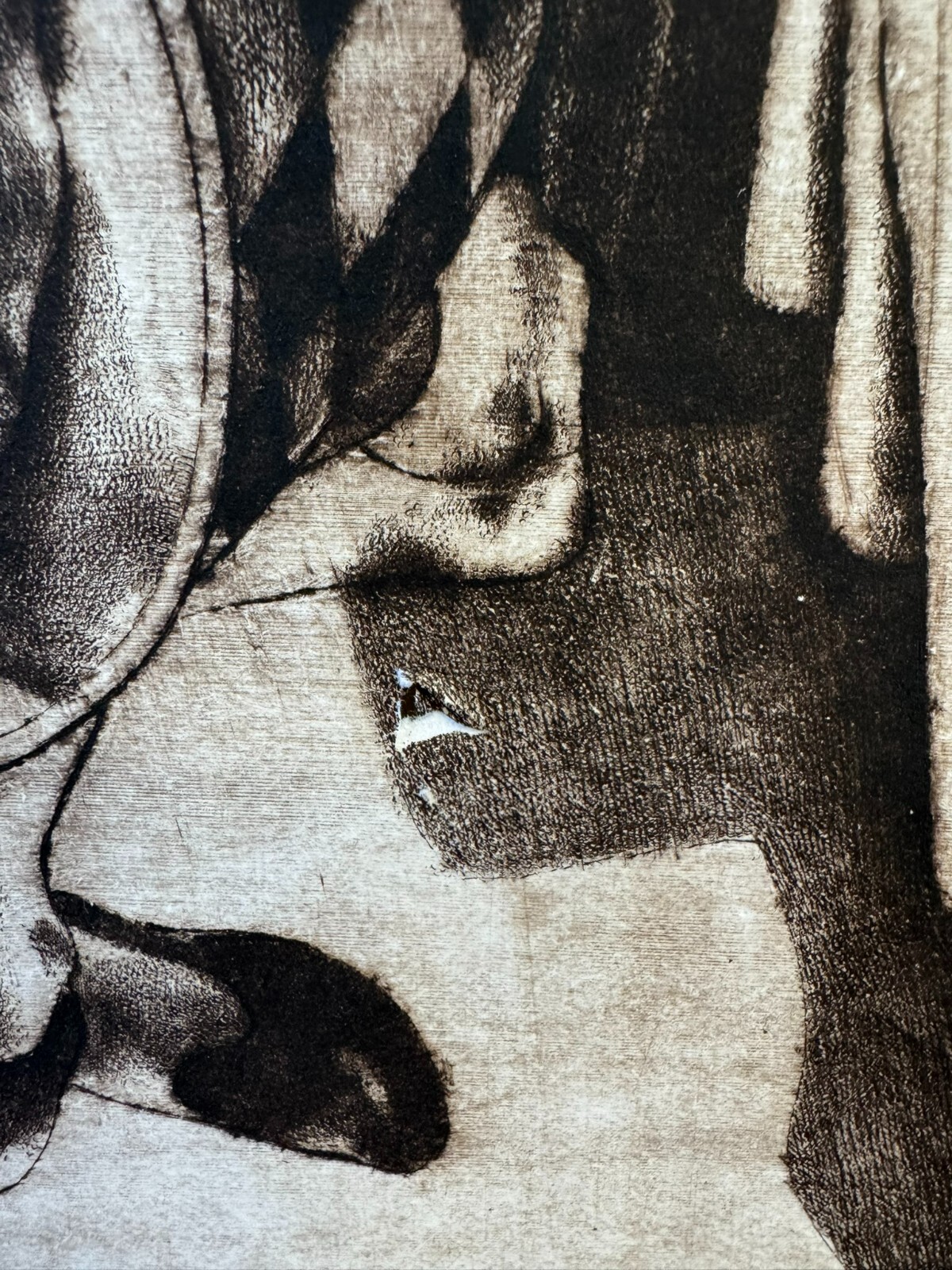 Jan MENTLÍK (1929) SIGNIERTE LITHOGRAFIE EIN VERLIEBTER PIEROT 8/50 – Bild 10