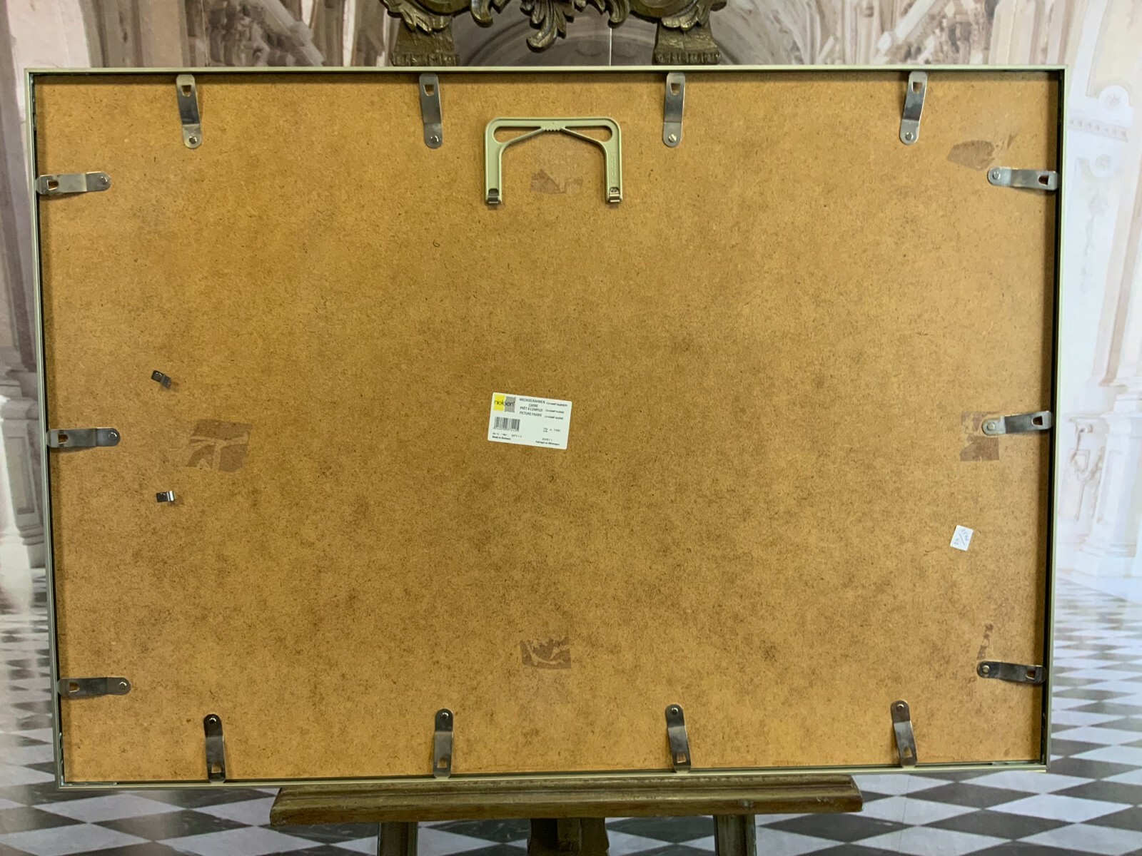 AQUARELL ABSTRAKTE KOMPOSITION PERSONEN Anatoli KMARA GROSSFORMAT – Bild 13