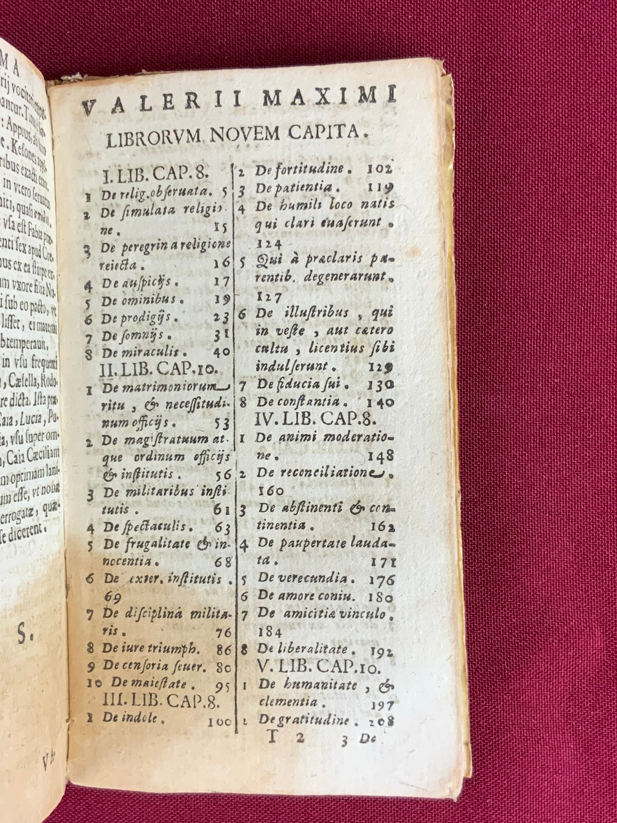 Antikes Buch von 1678 auf Latein Valerii Maximi – Bild 21