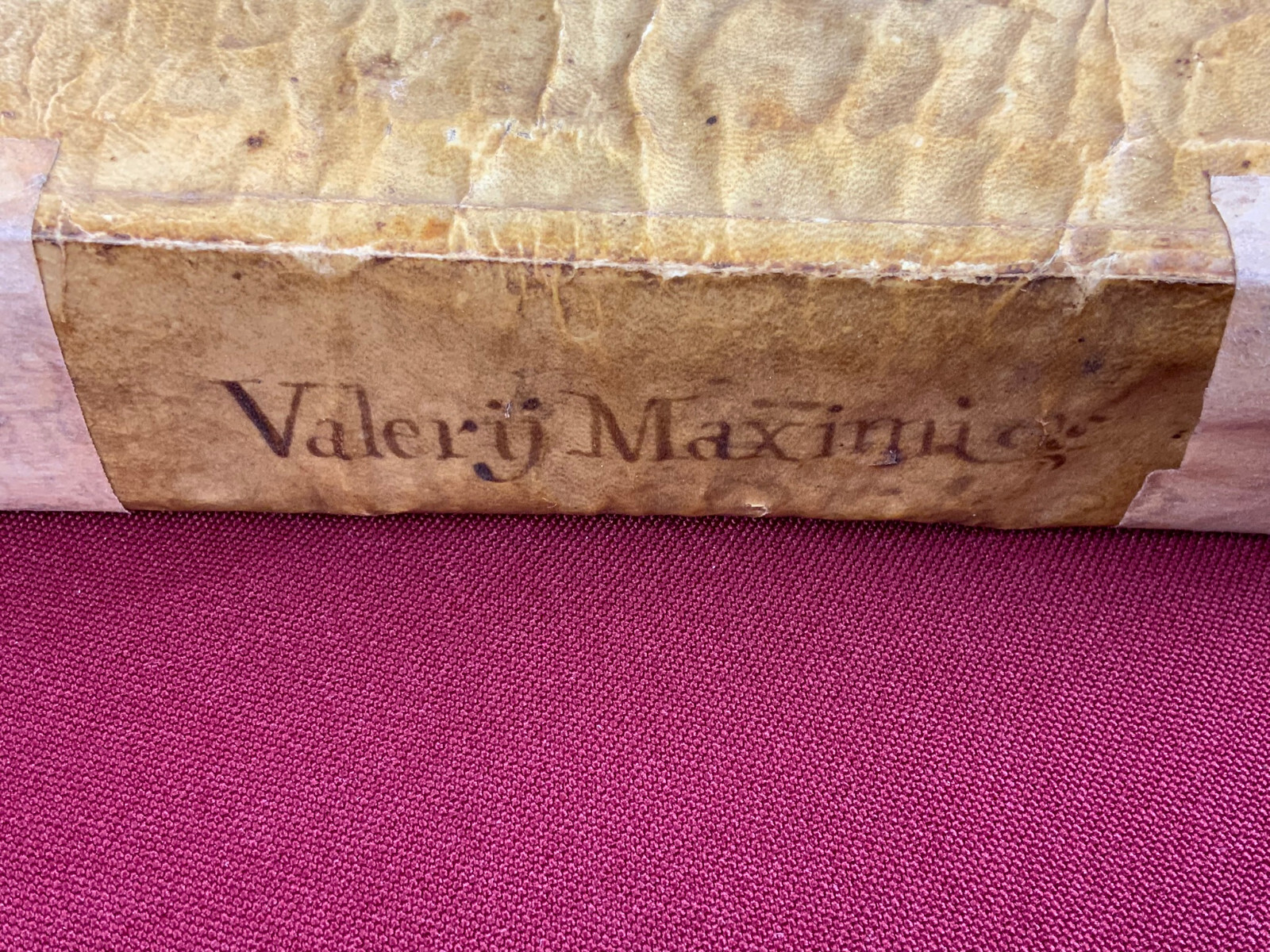 Antikes Buch von 1678 auf Latein Valerii Maximi – Bild 4