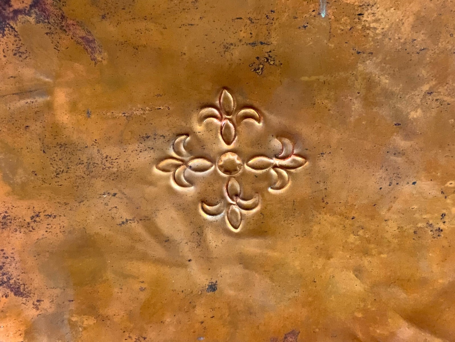 ANTIKE FIGUR BODHISATTVA MESSING UND KUPFER TIBET / CHINA 44cm HOCH – Bild 22