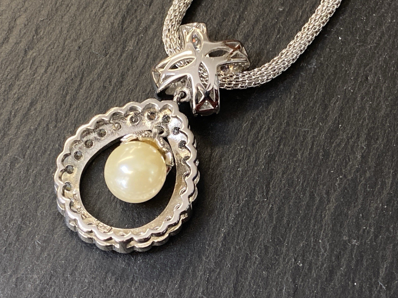 SCHMUCKSET SCHMUCK SET MODESCHMUCK 925 STERLING SILBER GLAS KUNSTPERLEN PERLEN – Bild 14