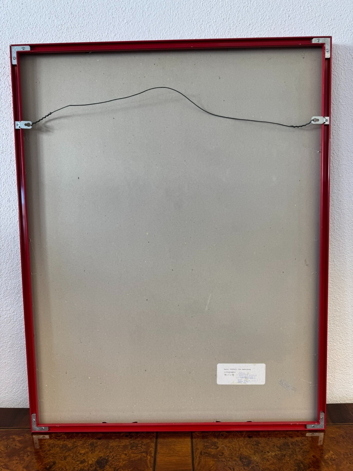 Karel VYSUSIL (1926-2014) SIGNIERTE LITHOGRAFIE DIE BEDROHUNG 28/30 – Bild 16