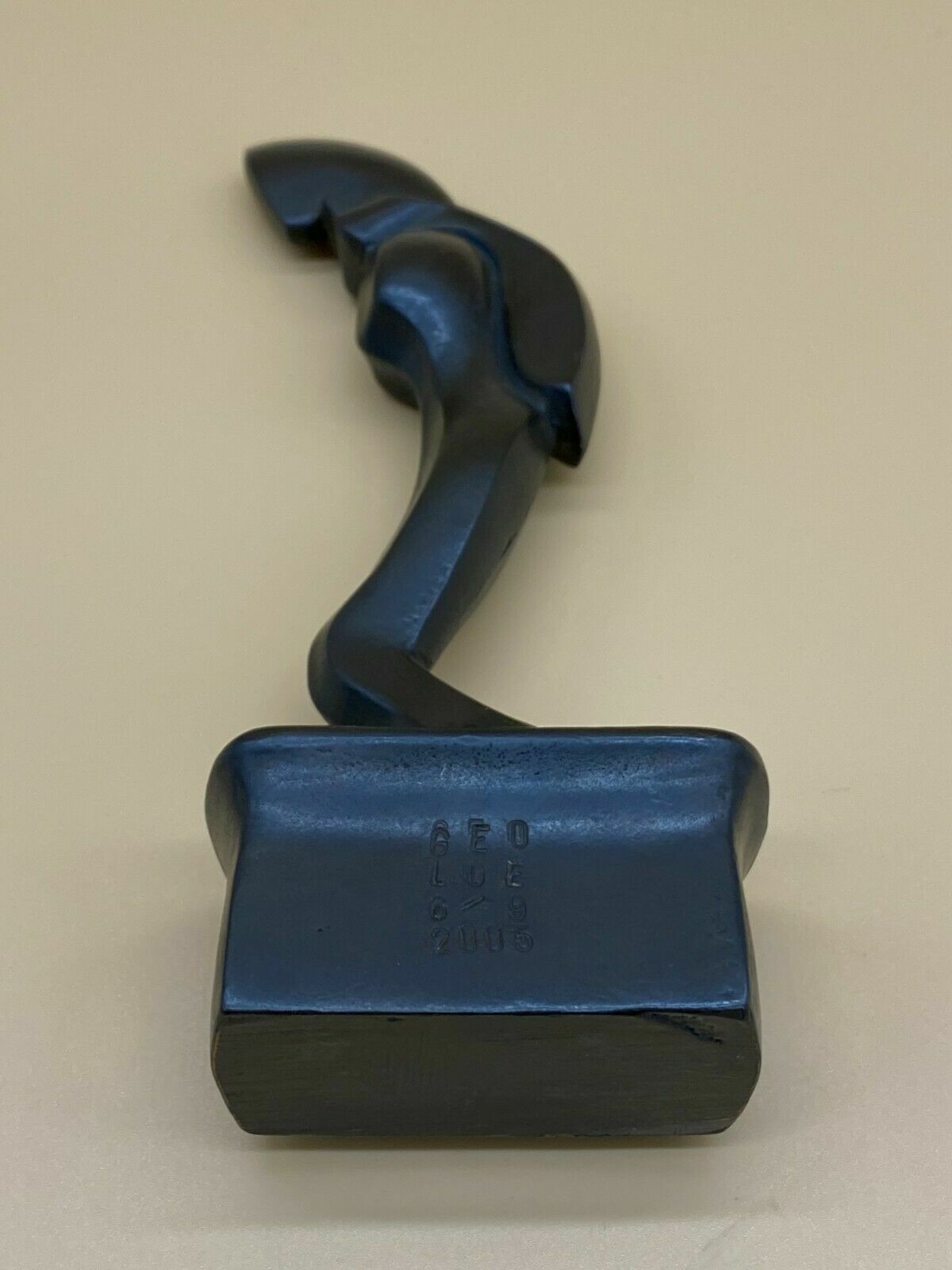 SKULPTUR ABSTRAKT BRONZE FIGUR VON 2005 LIMITIERT 6/9 Georg LOEWIT (1959) – Bild 8