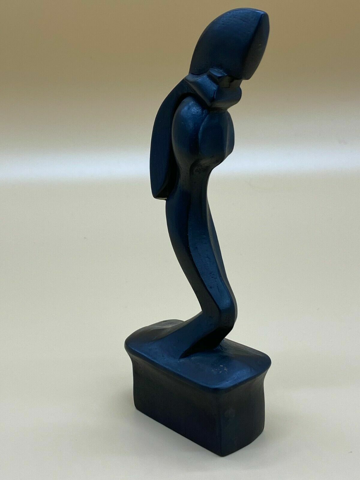 SKULPTUR ABSTRAKT BRONZE FIGUR VON 2005 LIMITIERT 6/9 Georg LOEWIT (1959)