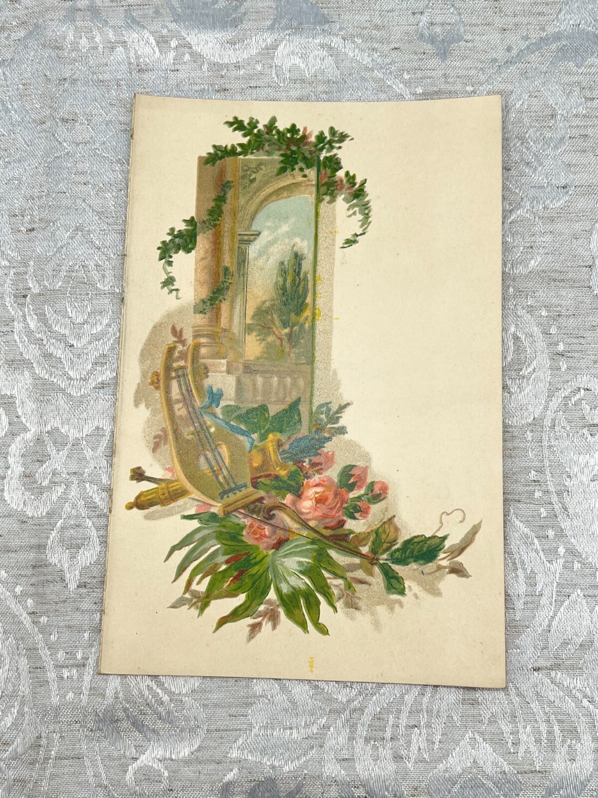 Konvolut Poesieblätter aus der Zeit um 1900 Jugendstil 48 Blätter – Bild 17